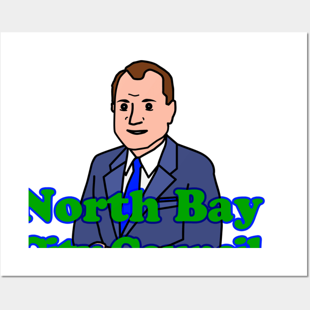 North Bay City Council - The Animated Series Wall Art by TheNorthBayBay